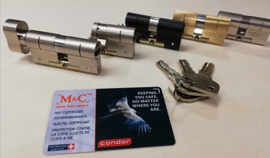 M&C Condor Hochsicherheitsschließzylinder - Sicherheitstechnik Wimmer
